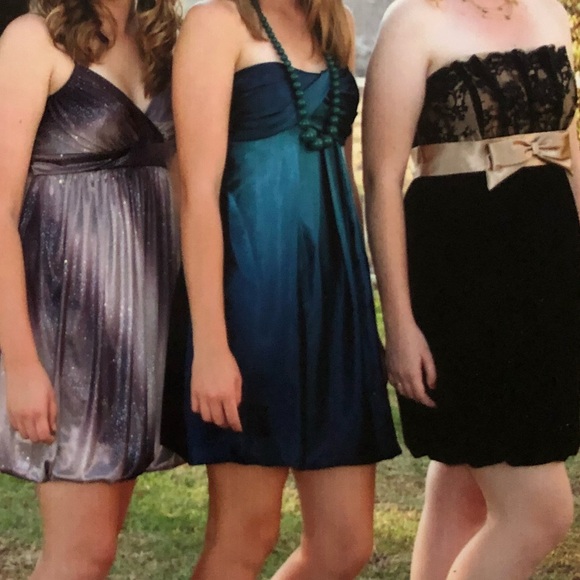 Beautiful Ombré Strapless Dress - Picture 5 of 12